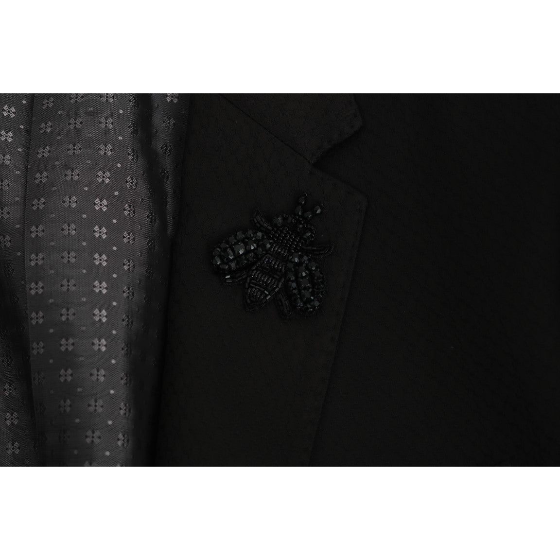 Dolce & Gabbana Elegant Brown Jacquard Martini Suit Suit brown-wool-crystal-bee-slim-fit-martini 537008-brown-wool-crystal-bee-slim-fit-martini-8.jpg