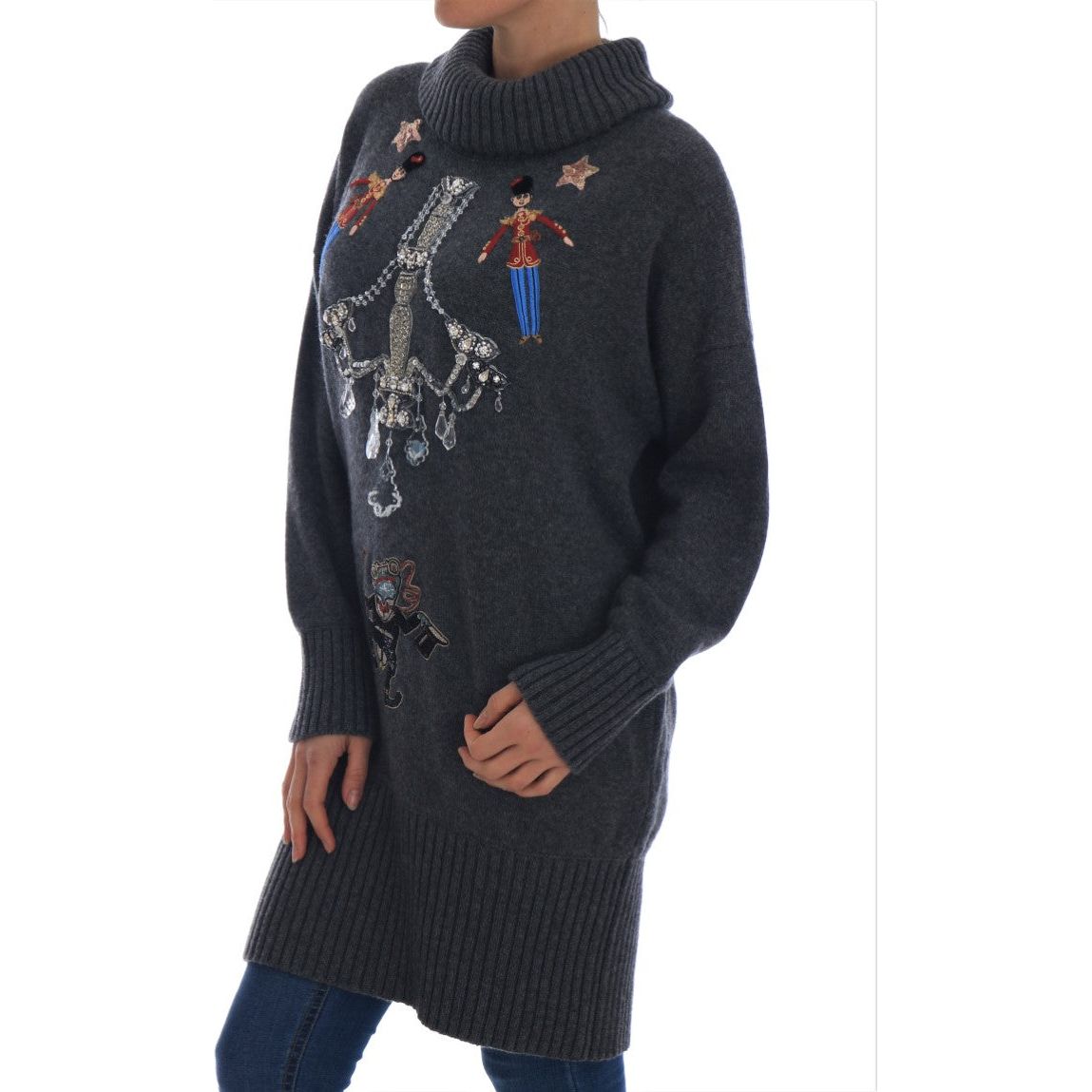 Dolce & Gabbana Fairy Tale Crystal Gray Cashmere Sweater fairy-tale-crystal-gray-cashmere-sweater 541660-fairy-tale-crystal-gray-cashmere-sweater-4.jpg