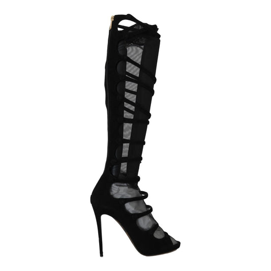 Dolce & GabbanaElegance Redefined: Chic Knee-High Stiletto BootsMcRichard Designer Brands£719.00