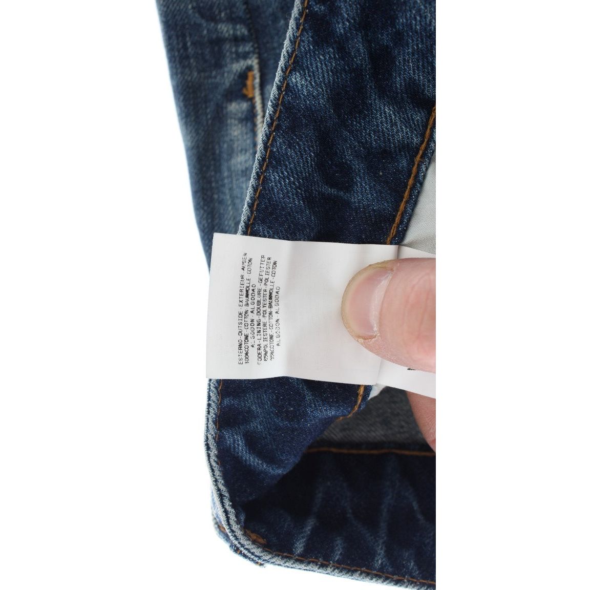 Cavalli Elegant Flare Fit Blue Denim Jeans blue-wash-torn-cotton-straight-fit-jeans 61008-blue-wash-torn-cotton-straight-fit-jeans-2-4.jpg