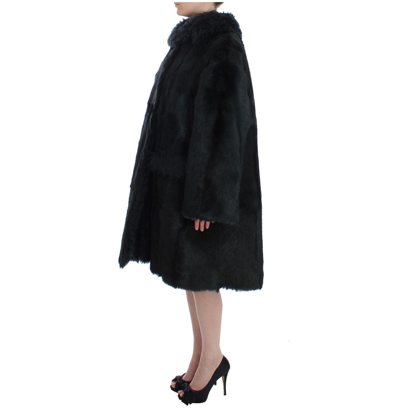 Dolce & Gabbana Exquisite Shearling Coat Jacket black-goat-fur-shearling-long-jacket-coat 62390-black-goat-fur-shearling-long-jacket-coat-2.jpg
