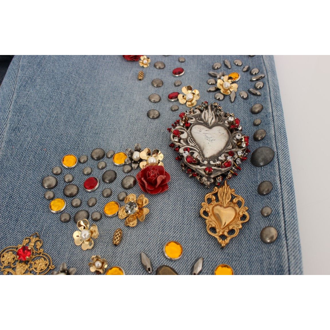 Dolce & Gabbana Enchanted Sicily Crystal Heart Boyfriend Jeans crystal-roses-heart-embellished-jeans 64105-crystal-roses-heart-embellished-jeans-7.jpg