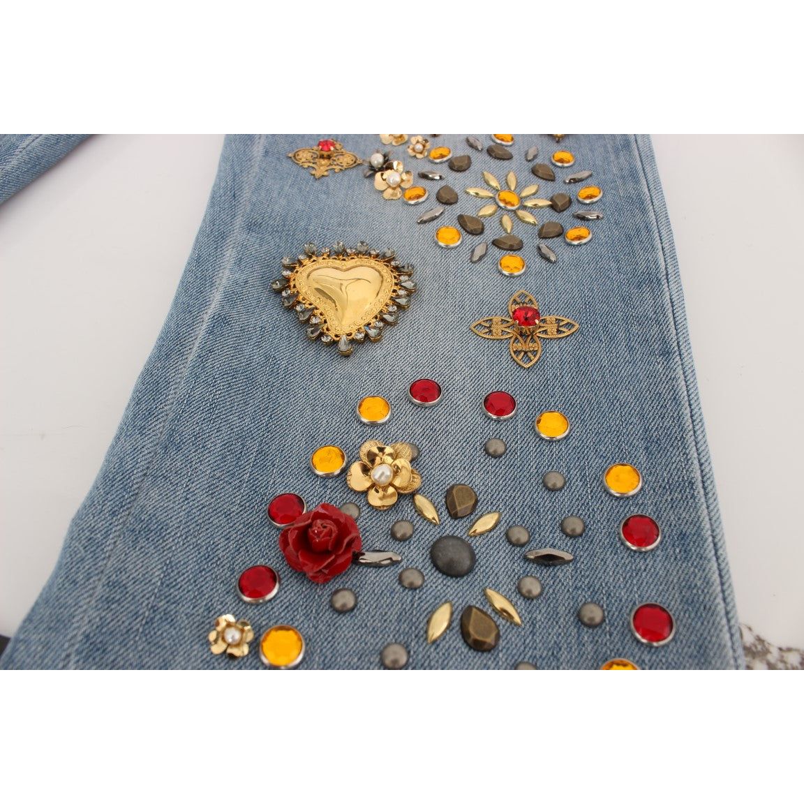 Dolce & Gabbana Enchanted Sicily Crystal Heart Boyfriend Jeans crystal-roses-heart-embellished-jeans 64105-crystal-roses-heart-embellished-jeans-8.jpg