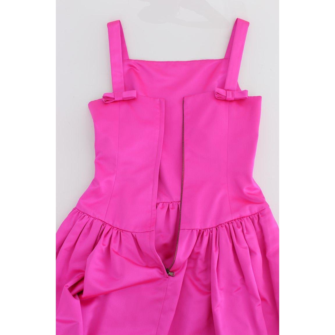Dolce & Gabbana Elegant Silk Full Length Pink Sheath Dress pink-silk-long-sheath-ball-gown-dress 76495-pink-silk-long-sheath-ball-gown-dress-5.jpg