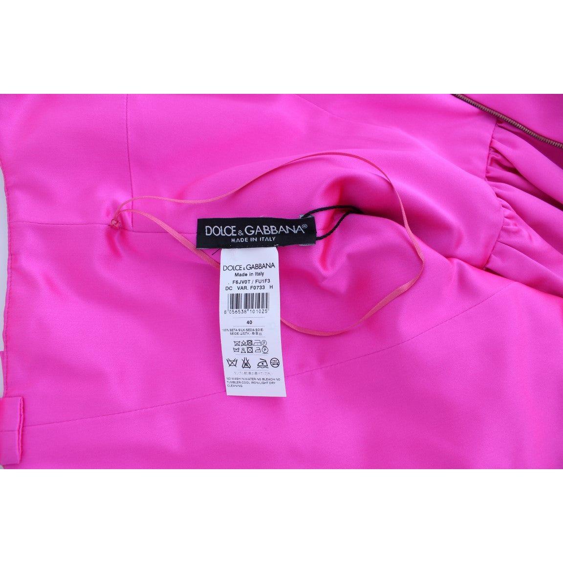 Dolce & Gabbana Elegant Silk Full Length Pink Sheath Dress pink-silk-long-sheath-ball-gown-dress 76495-pink-silk-long-sheath-ball-gown-dress-6.jpg