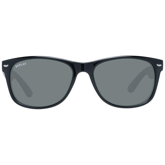 Replay Black Unisex Sunglasses black-unisex-sunglass-8
