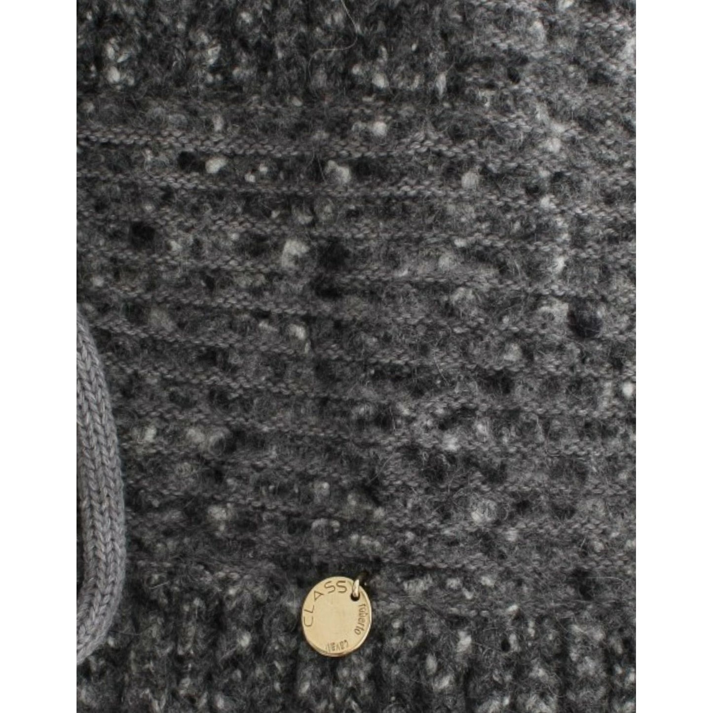 Cavalli Elegant Gray Wool Blend Cardigan gray-wool-knitted-cardigan 8638-gray-wool-knitted-cardigan-7-scaled-41c5a686-88e.jpg