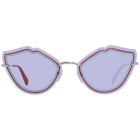 Emilio Pucci Silver Women Sunglasses gold-women-sunglasses-20