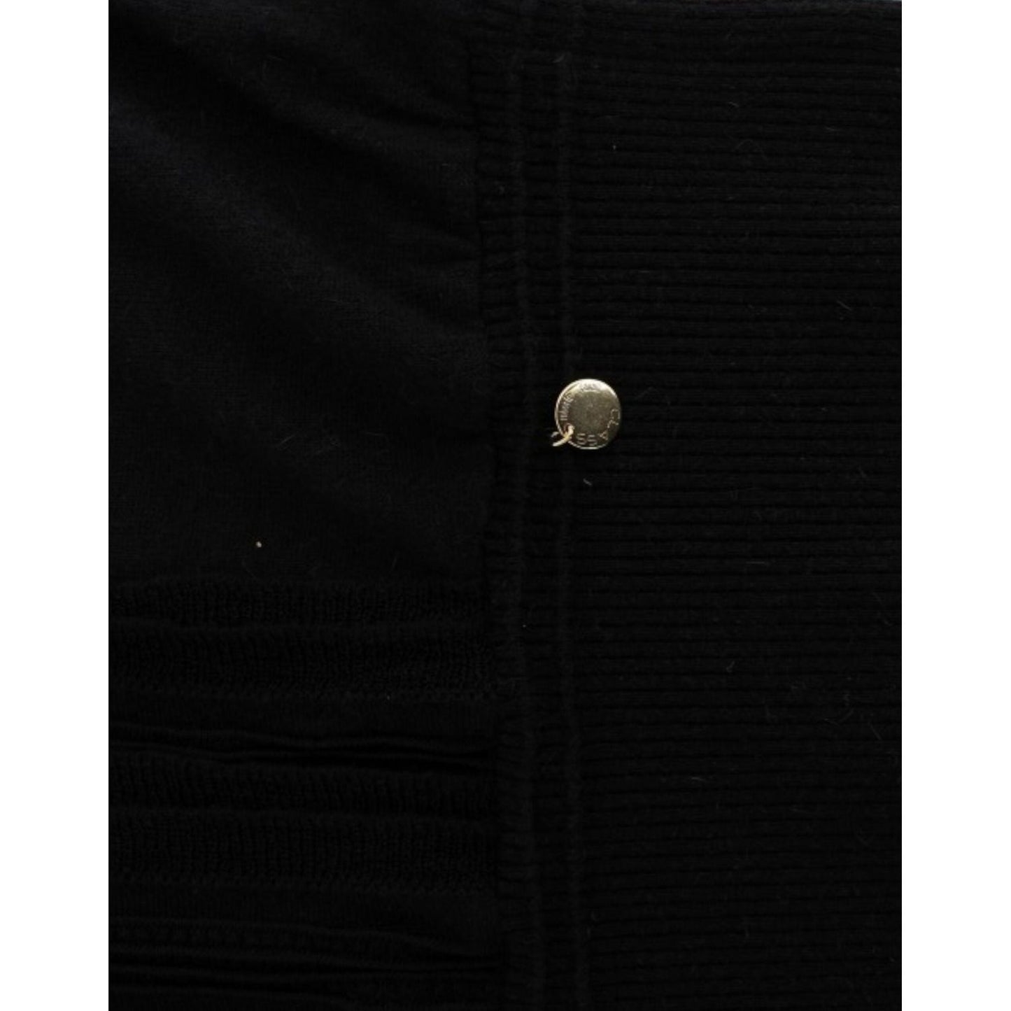 Cavalli Elegant Short Sleeved Black Jumper black-short-sleeved-jumper 9639-black-short-sleeved-jumper-2-6-scaled-f08b3415-3b3.jpg