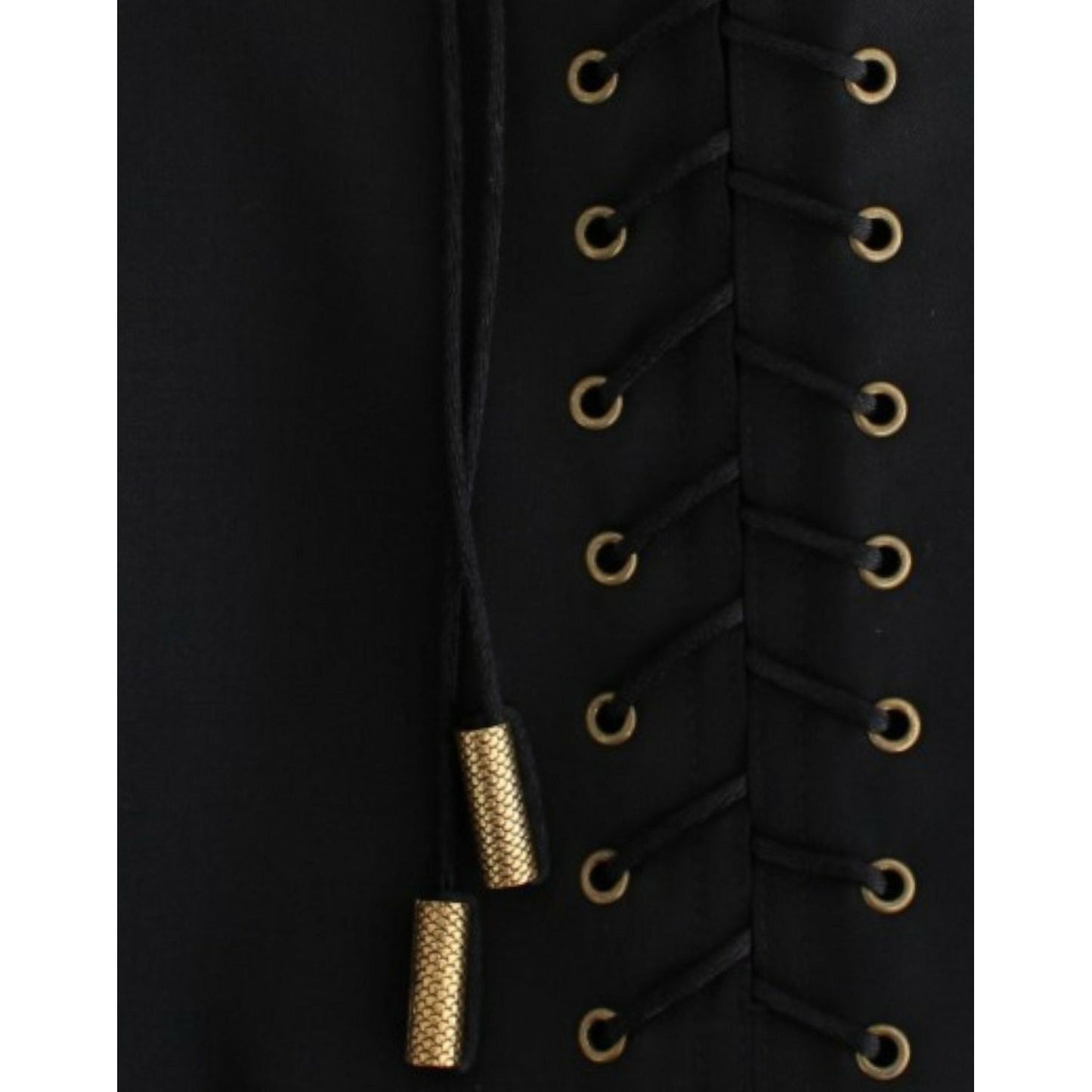 Cavalli Elegant Black Pleated Lace A-Line Skirt black-pleated-laced-skirt 9831-black-pleated-laced-skirt-5-scaled-a6b51ad2-b68.jpg