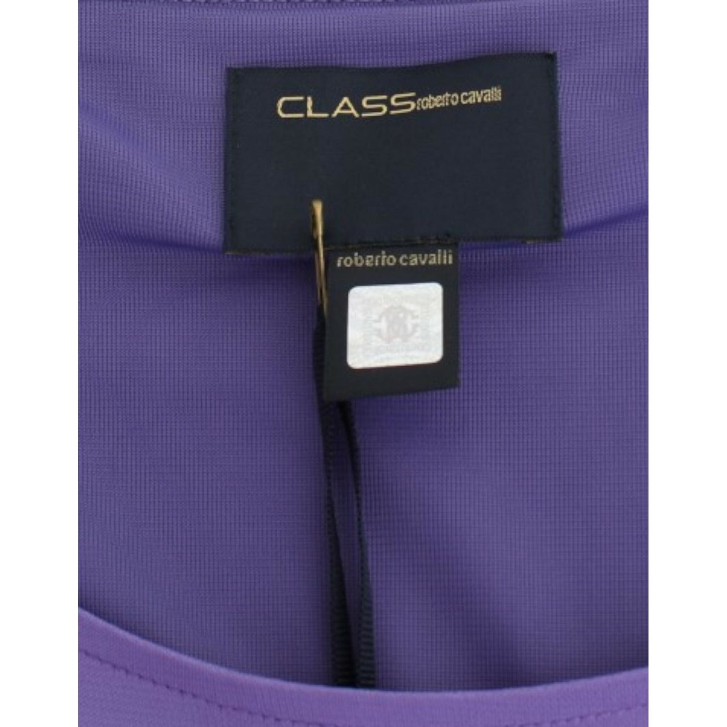 Cavalli Elegant Purple Floral Jersey Dress purple-longsleeved-dress 9867-purple-longsleeved-dress-5-scaled-02c2205b-51d.jpg