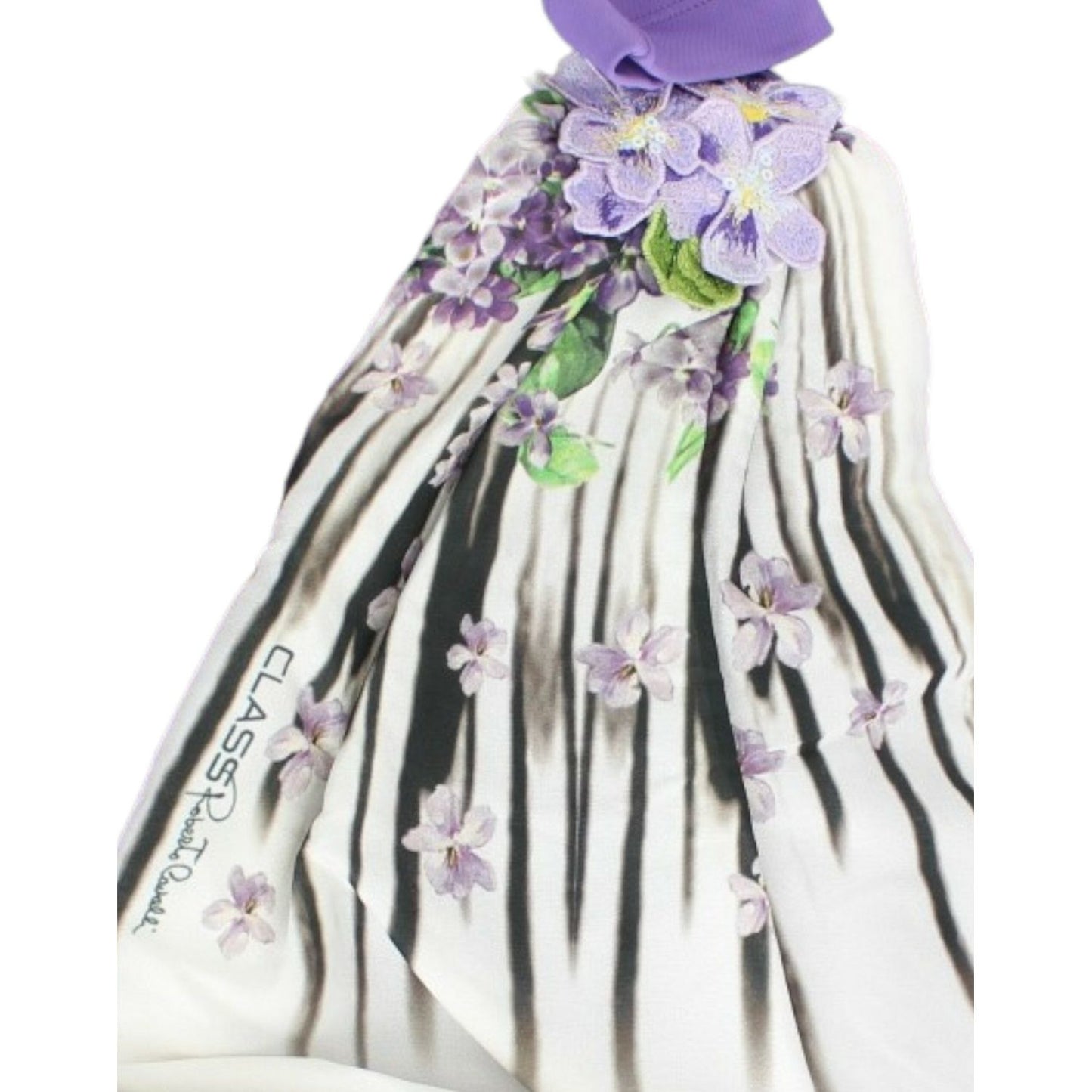 Cavalli Elegant Purple Floral Jersey Dress purple-longsleeved-dress 9867-purple-longsleeved-dress-9-scaled-e858e101-578.jpg