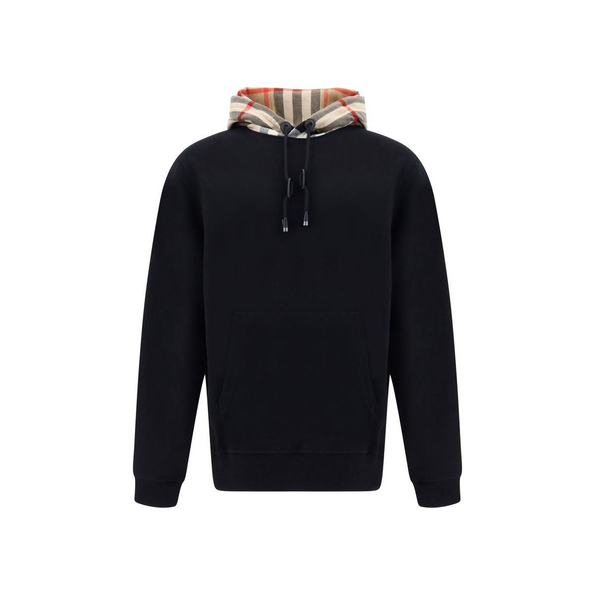 Burberry Elegant Oversize Black Samuel Hoodie black-cotton-samuel-hoodie-sweatshirt