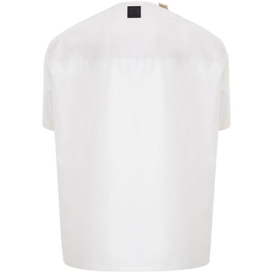 Emporio Armani Oversized White T-Shirt with Side Closure oversized-white-t-shirt-with-side-closure Armani_Camicia_Bianca_23MAG138-142-4-91876b7a-ee3.jpg