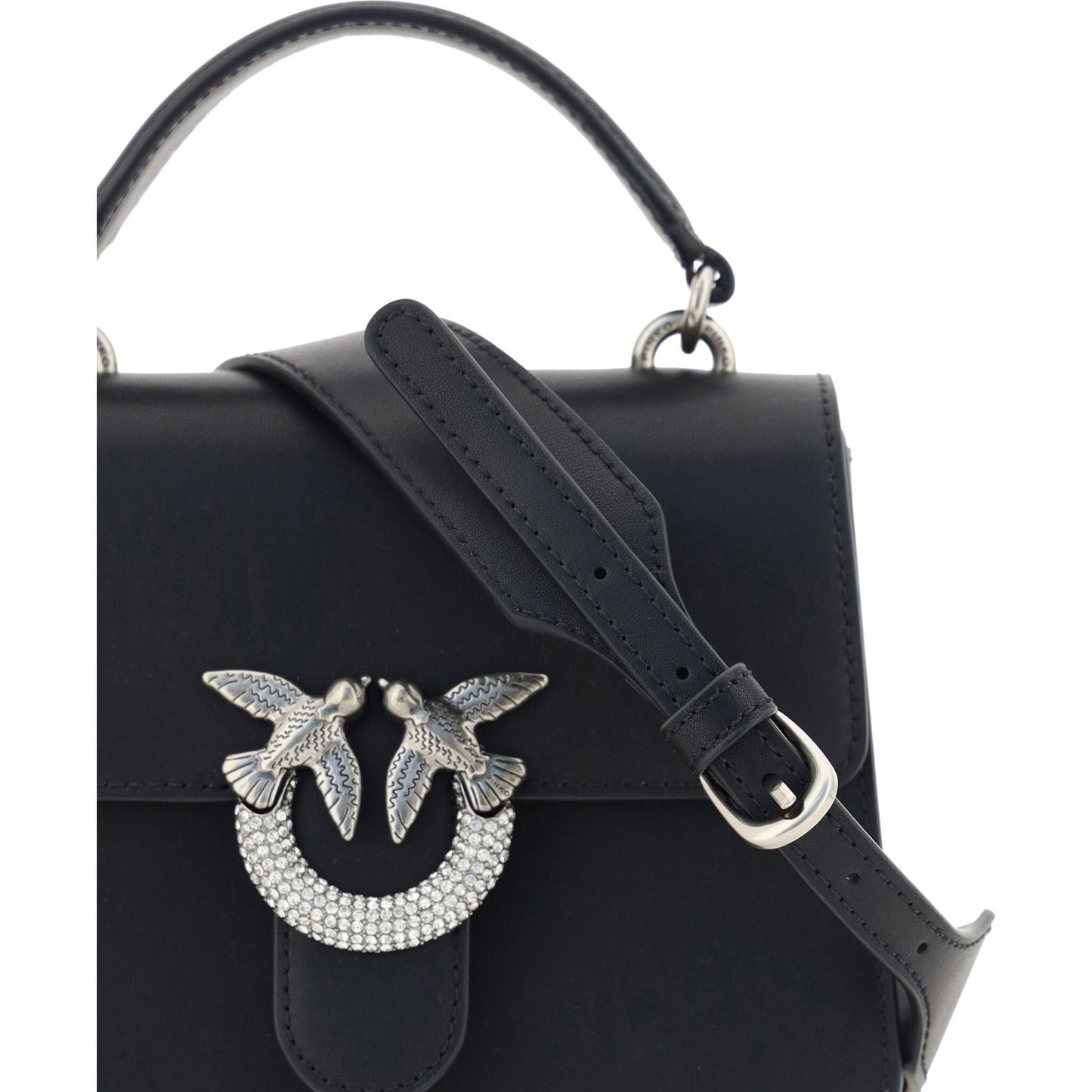 PINKO Elegant Black Calfskin Shoulder Handbag black-calf-leather-love-one-classic-handbag BF6F336C-A4F7-4931-808A-8288EEF72E87-scaled-537b5817-ce4.jpg