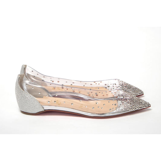 Christian Louboutin Silver Crystals Flat Point Toe Shoe silver-crystals-flat-point-toe-shoe CL009-DEGRAS-STRASS-PVC-FLAT-PVC_GL-MINI_SP-SILVER-3-SIDE-PAIR-1-scaled-73934d75-540.jpg