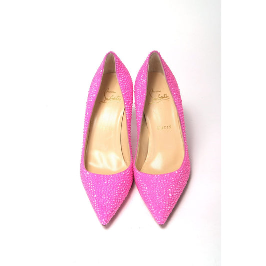 Christian Louboutin Hot Pink Embellished High Heels Pumps hot-pink-embellished-high-heels-pumps CL035-CLARE-STRASS-80-VEAU-VELOURS-DIVAHOT-PINK-0-AERIAL-scaled-5c774c65-018.jpg