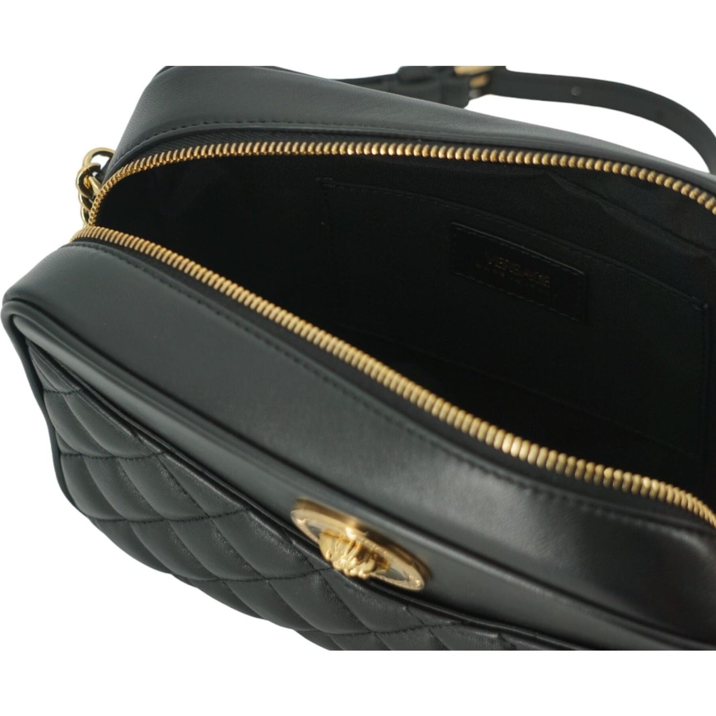 Versace Chic Medium Camera Shoulder Bag black-lamb-leather-medium-camera-shoulder-bag