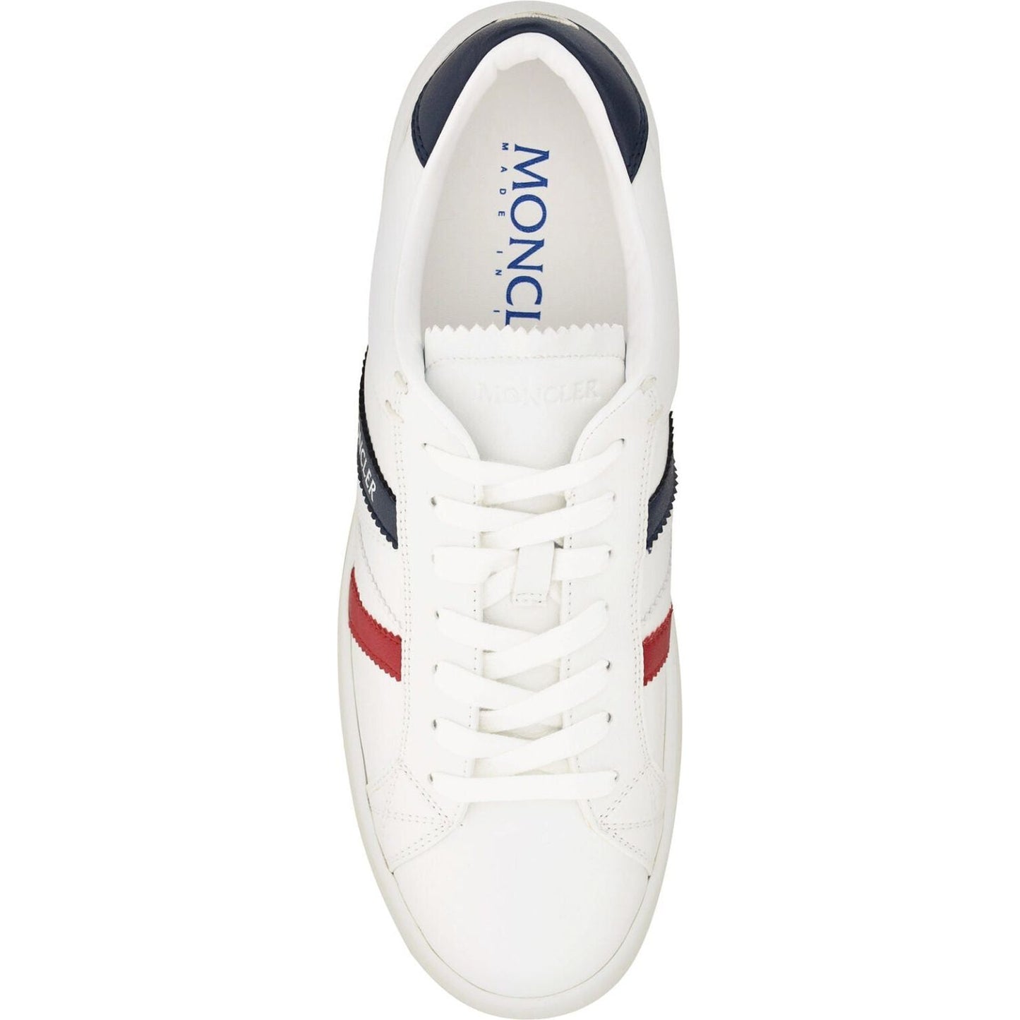 Moncler Elegant White Monaco M Men's Sneakers white-monaco-m-low-top-sneakers