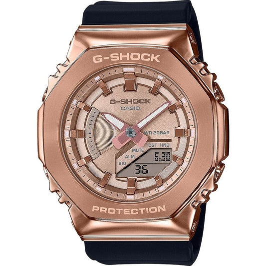 G-SHOCK Mod. OAK METAL COVERED COMPACT - PINK GOLD SERIES
