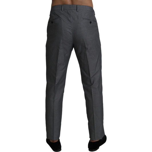 Dolce & Gabbana Elegant Gray Slim Fit Dress Trousers gray-formal-dress-trouser-slim-fit-pants IMG_0046-1-scaled-cfabba0f-840.jpg