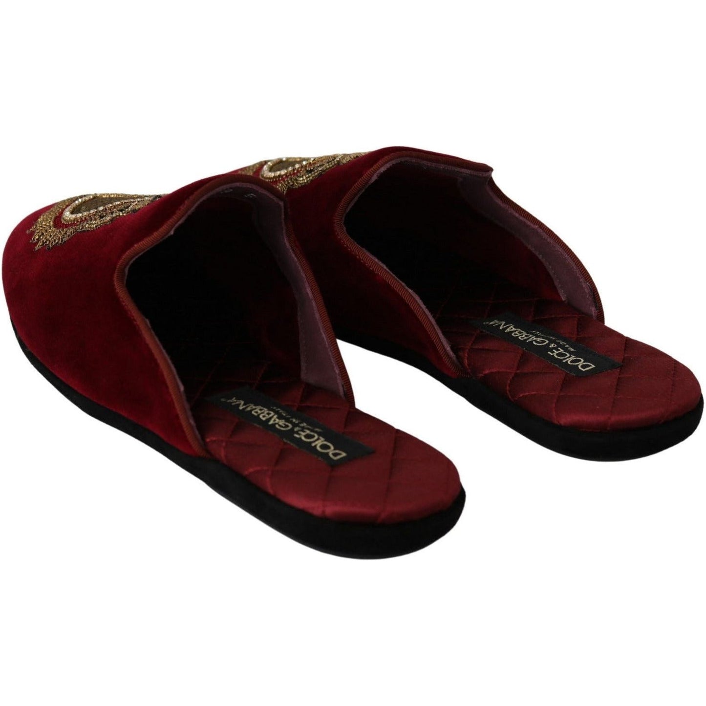 Dolce & Gabbana Red Velvet Embroidered Slides red-velvet-sacred-heart-embroidery-slides-shoes IMG_0094-1-scaled-b266aa4f-732.jpg