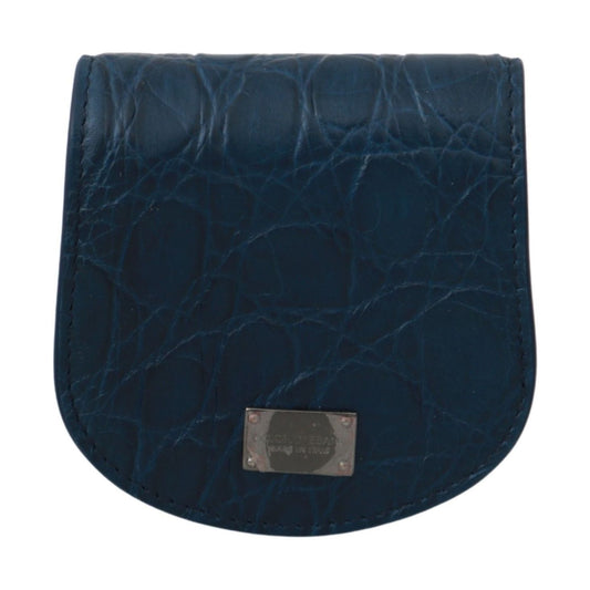 Dolce & GabbanaSleek Blue Caimano Condom Case WalletMcRichard Designer Brands£349.00