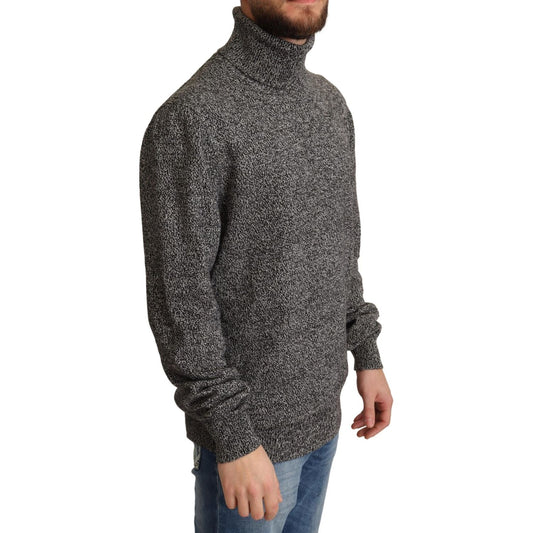 Dolce & Gabbana Elegant Gray Cashmere Turtleneck Sweater MAN SWEATERS gray-turtle-neck-cashmere-pullover-sweater IMG_0169-scaled-a9c17f00-351.jpg
