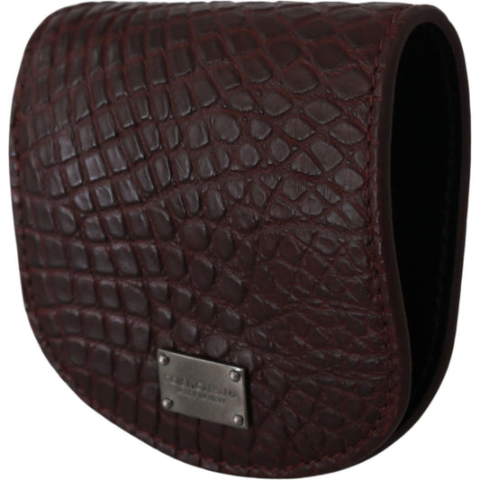 Dolce & GabbanaRefined Caimano Leather Coin CaseMcRichard Designer Brands£259.00