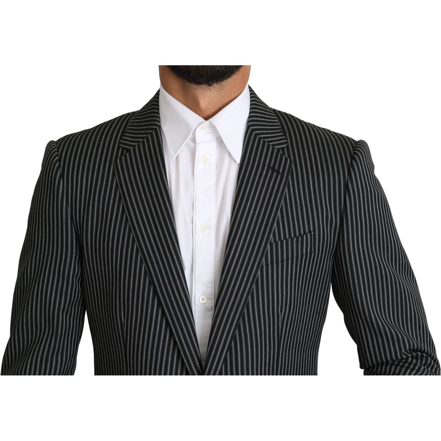 Dolce & Gabbana Elegant Striped Wool-Silk Two-Piece Suit black-white-stripes-2-piece-martini-suit Suit IMG_0375-scaled-954d4cd0-124.jpg