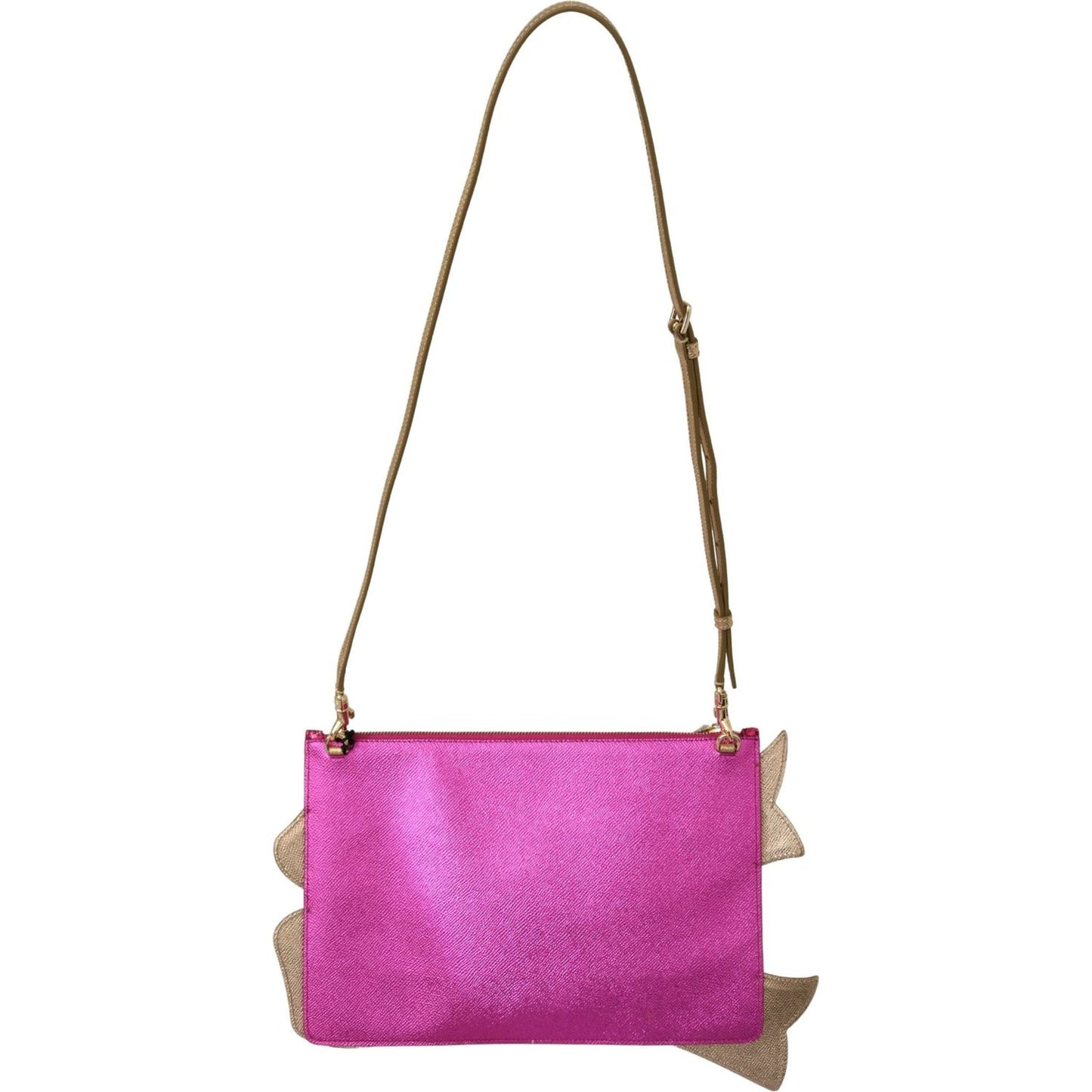 Dolce & Gabbana Glamorous Pink Glittered CLEO Clutch Purse pink-glittered-fashion-devotion-sling-cleo-purse