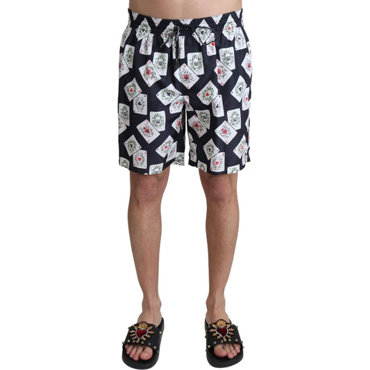 Dolce & Gabbana Multicolor Card Deck Printed Swim Trunks black-card-deck-print-beachwear-swimshorts IMG_0596-scaled-7110f379-526.jpg