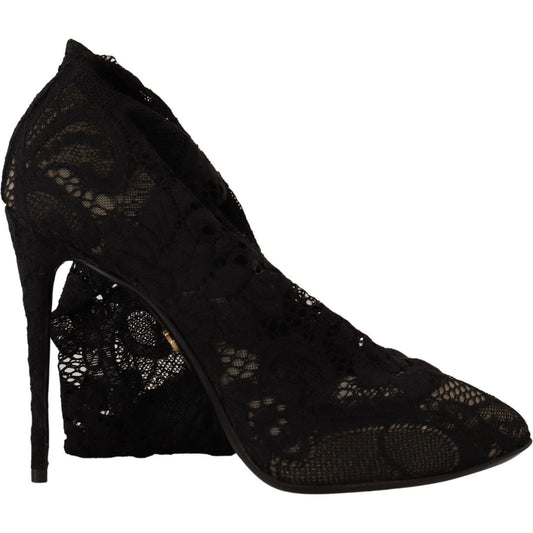 Dolce & GabbanaElegant Stretch Sock Boots in Sleek BlackMcRichard Designer Brands£589.00