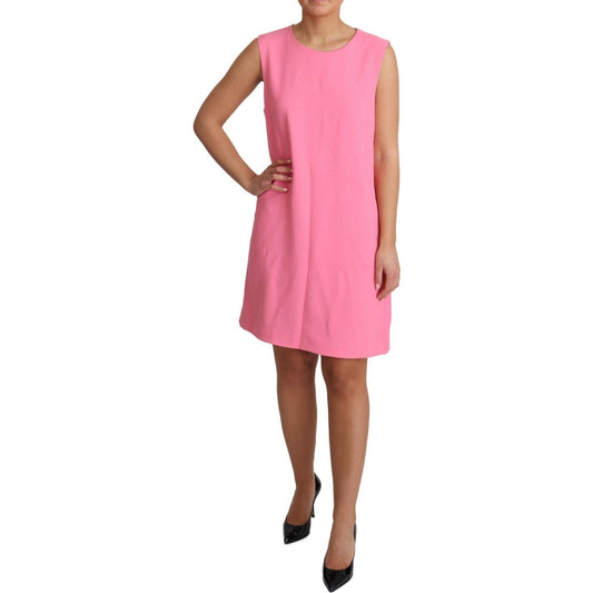Dolce & GabbanaElegant Pink Shift Knee Length DressMcRichard Designer Brands£539.00