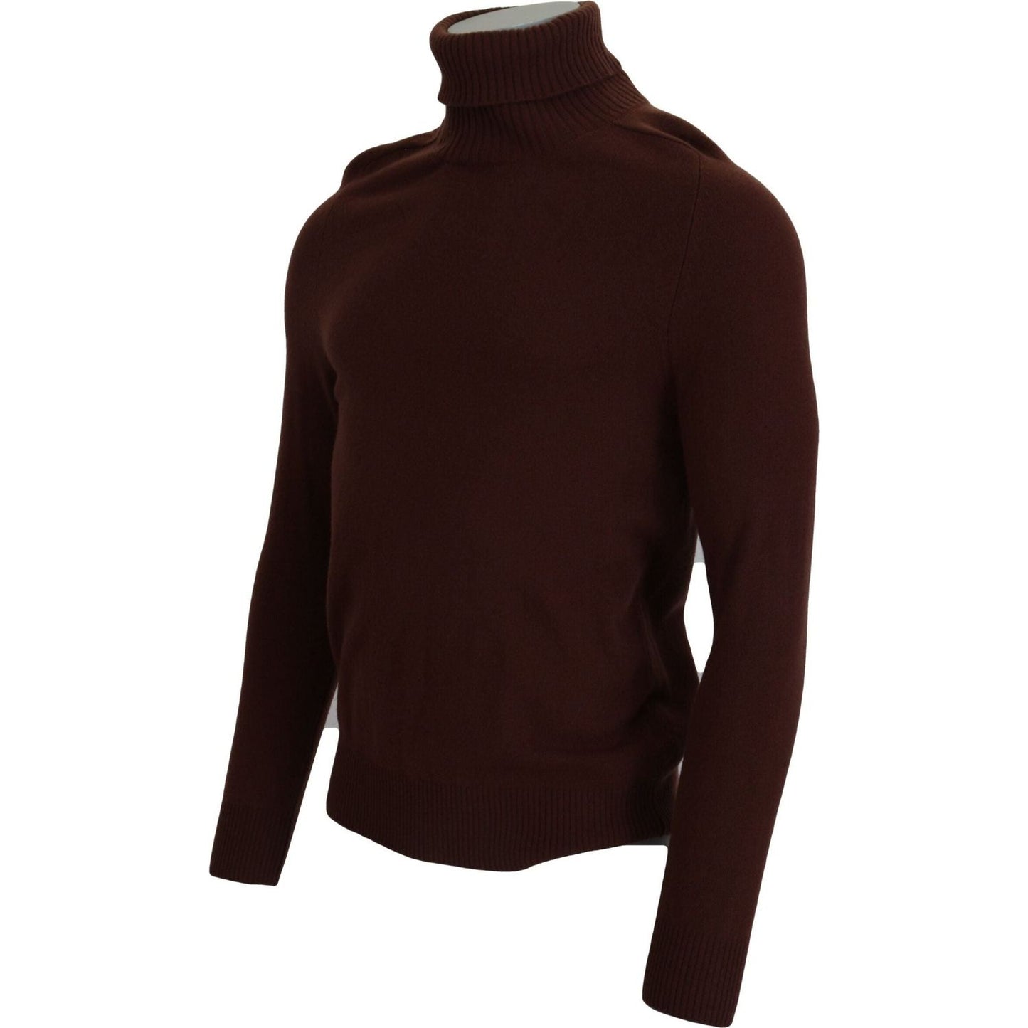 Paolo Pecora Milano Elegant Burgundy Wool Turtleneck Sweater bordeaux-wool-turtleneck-pullover-sweater IMG_1044-scaled-606add62-9fd.jpg