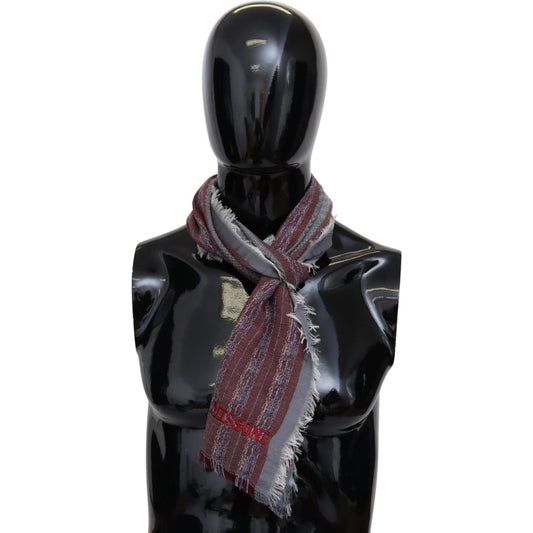 Missoni Chic Multicolor Wool Blend Designer Scarf multicolor-wool-blend-patterned-unisex-neck-wrap-scarf
