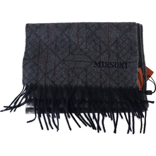 Missoni Elegant Striped Wool Scarf black-gray-striped-wool-unisex-neck-wrap-scarf IMG_1105-scaled-9df449a8-970_54e96604-1a5f-4ab8-a554-b639d2054518.jpg