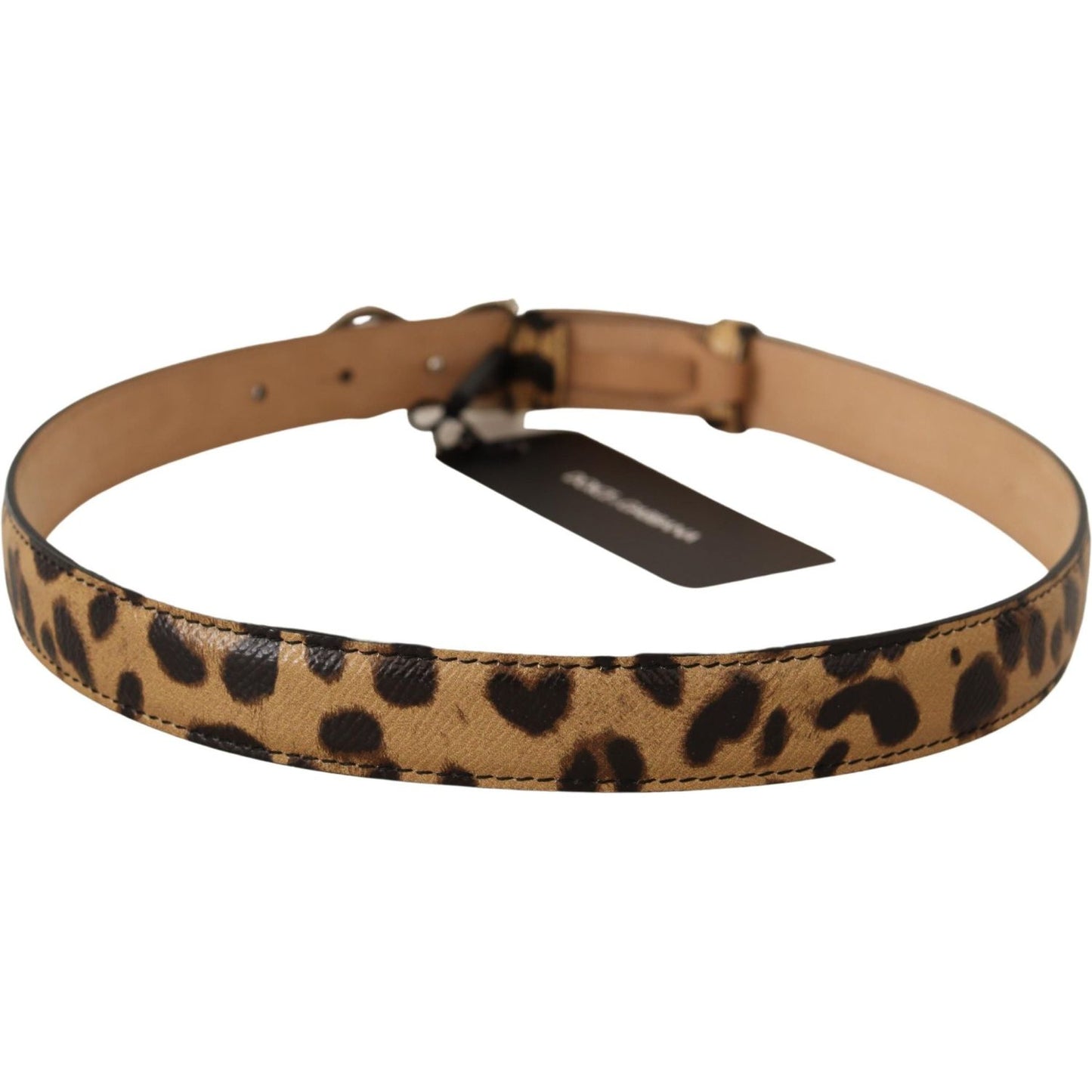 Dolce & Gabbana Elegant Crystal-Embellished Leopard Belt brown-leopard-leather-dg-crystals-buckle-belt IMG_1403-scaled-e3188dde-aa1.jpg