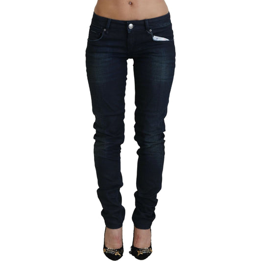 Acht Slim Fit Cotton Denim Jeans blue-low-waist-slim-fit-women-denim-jeans-1