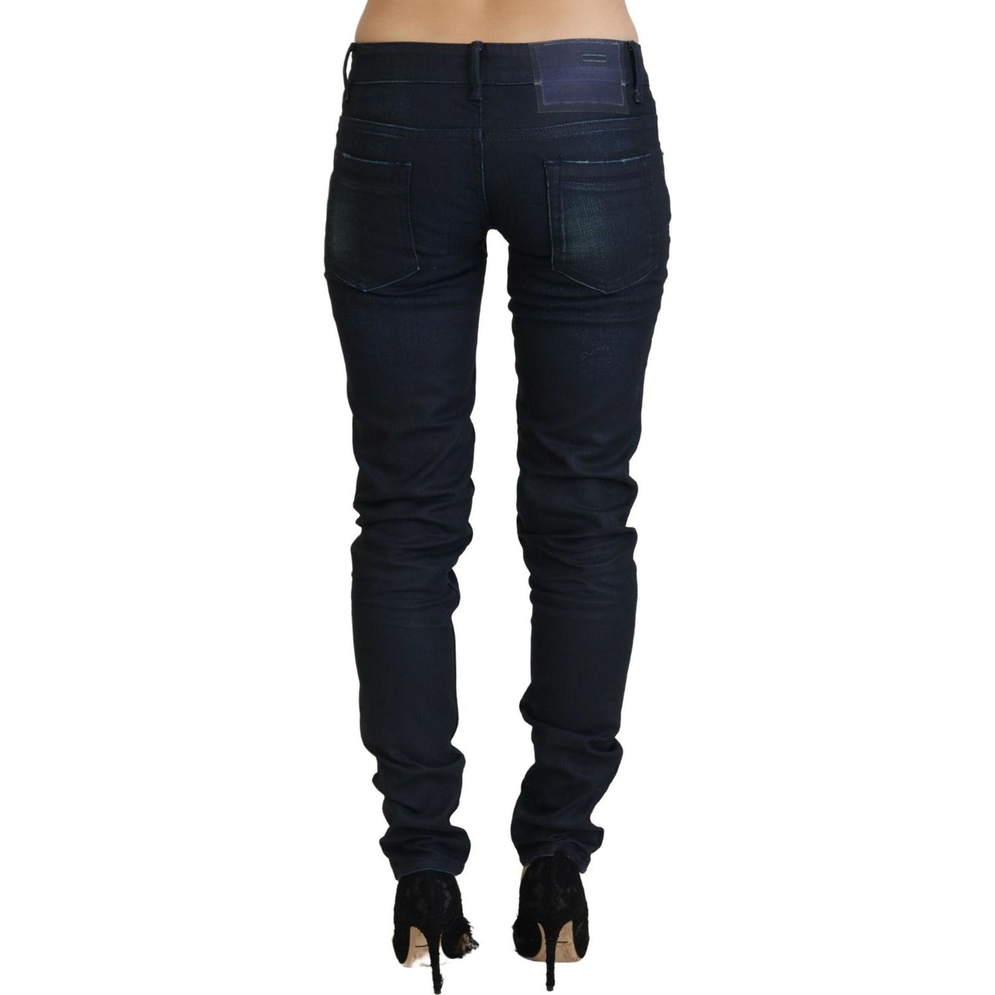 Acht Slim Fit Cotton Denim Jeans blue-low-waist-slim-fit-women-denim-jeans-1