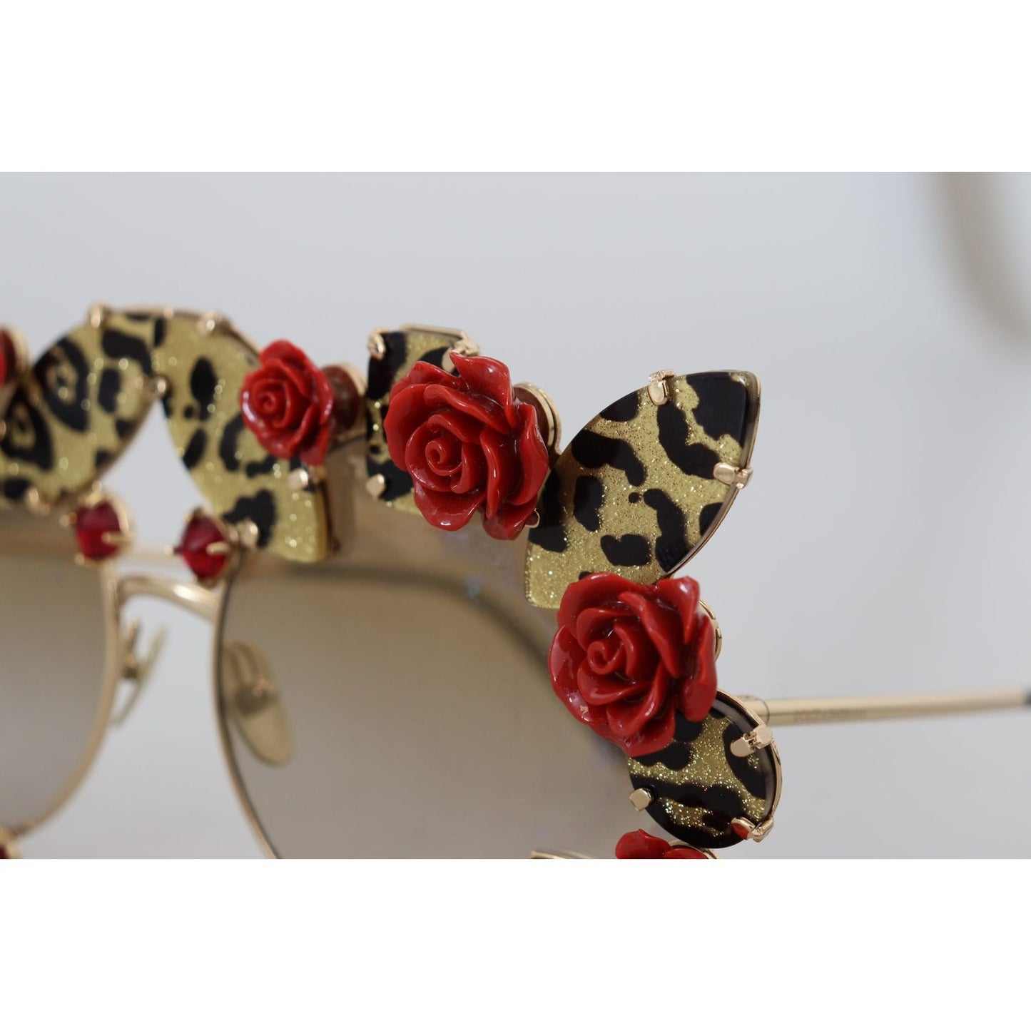 Dolce & Gabbana Elegant Round Rose-Embellished Sunglasses gold-metal-frame-roses-embellished-dg2207b-sunglasses IMG_1487-1-scaled-b85333ef-bfe.jpg