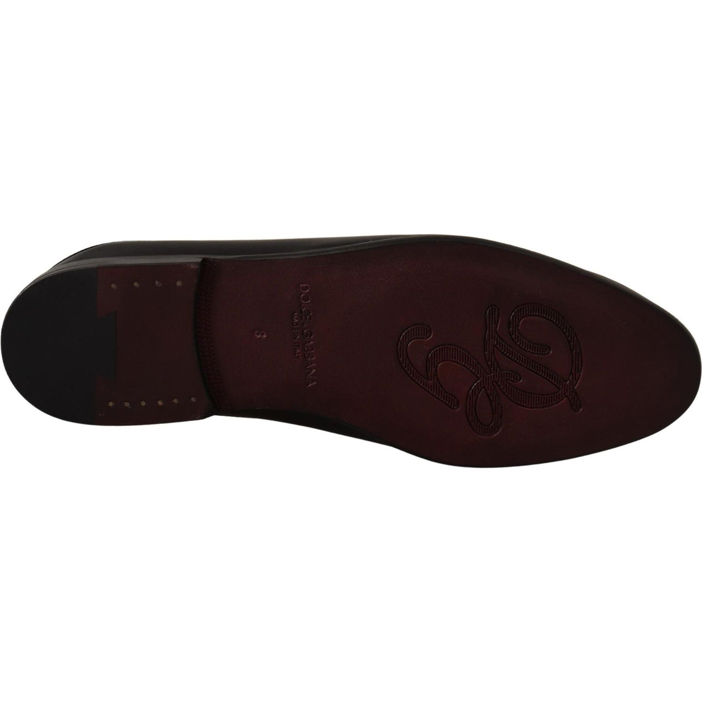 Dolce & Gabbana Exquisite Black & Burgundy Leather Slides black-leather-caiman-sandals-slides-slip-shoes IMG_1673-scaled-c51aa52b-9c8.jpg