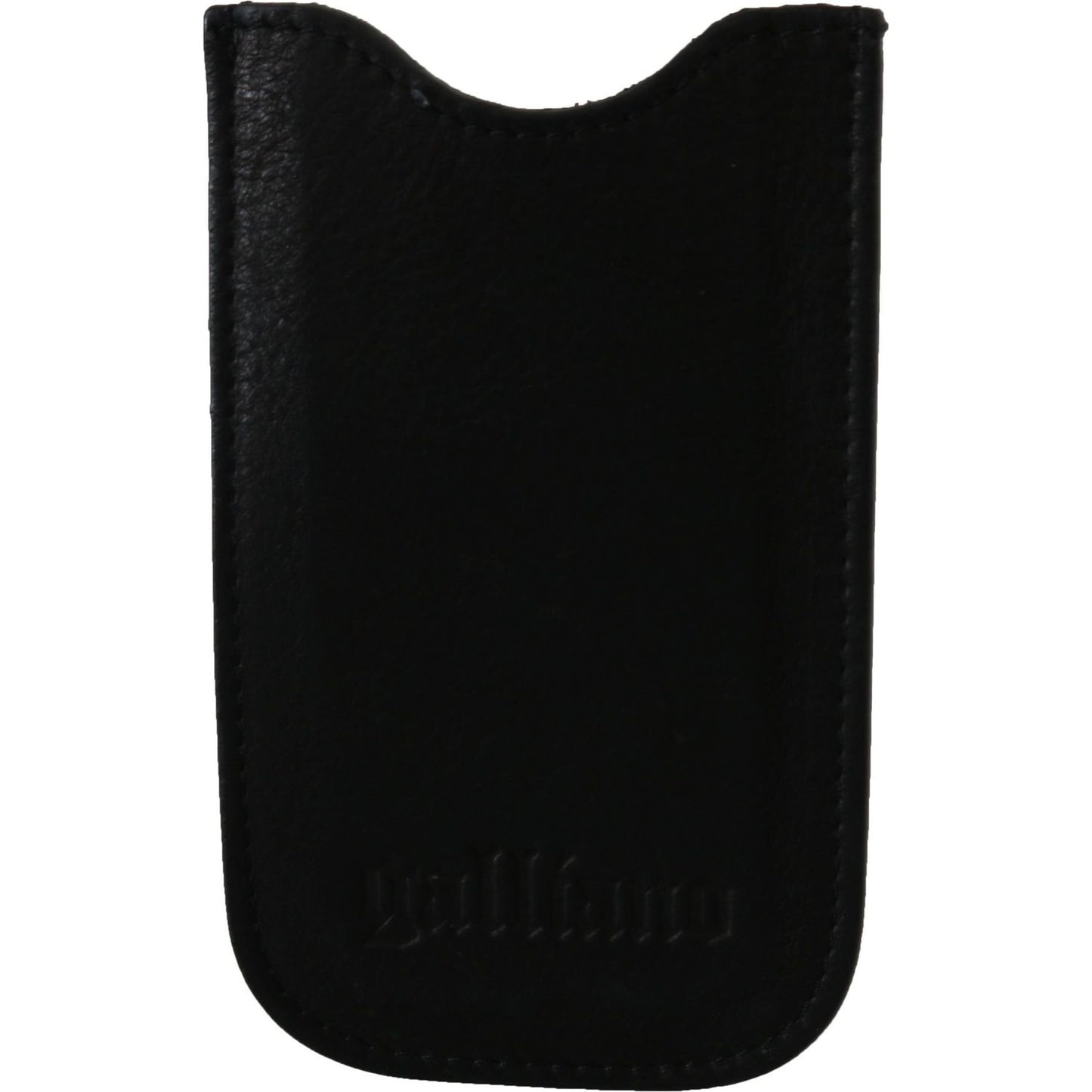 John Galliano Elegant Black Genuine Leather Men's Wallet Wallet black-leather-multifunctional-men-id-bill-card-holder-wallet