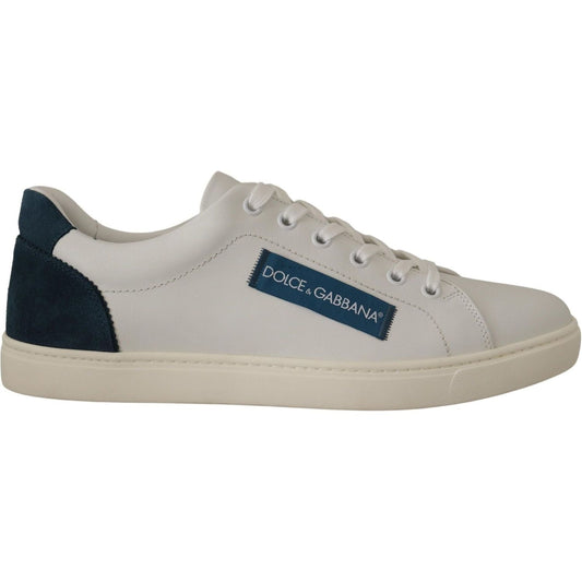 Dolce & GabbanaChic White Leather Low-Top SneakersMcRichard Designer Brands£339.00