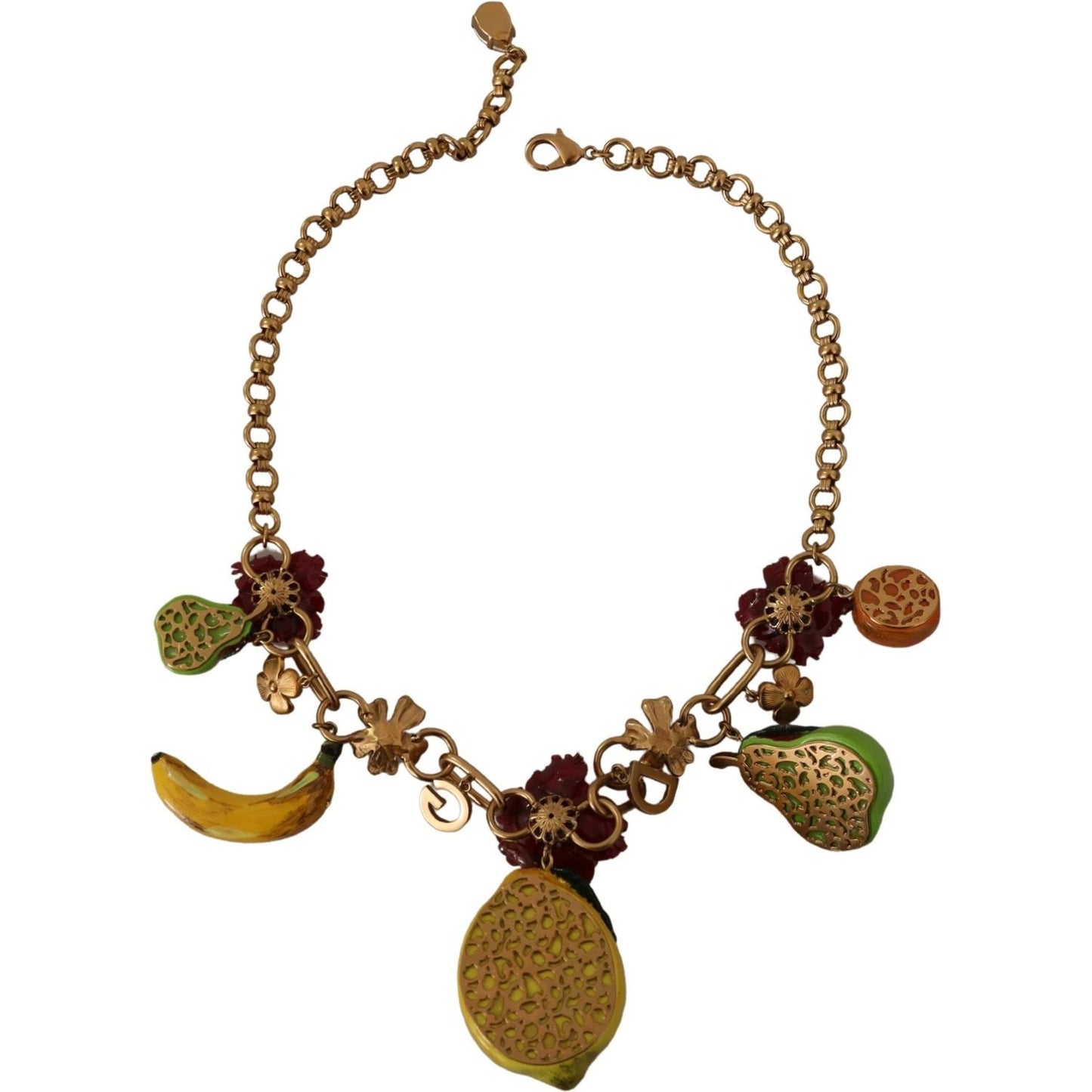 Dolce & Gabbana Chic Gold Statement Sicily Fruit Necklace WOMAN NECKLACE gold-brass-sicily-fruits-roses-statement-necklace IMG_1914-scaled-f2648f9e-846.jpg