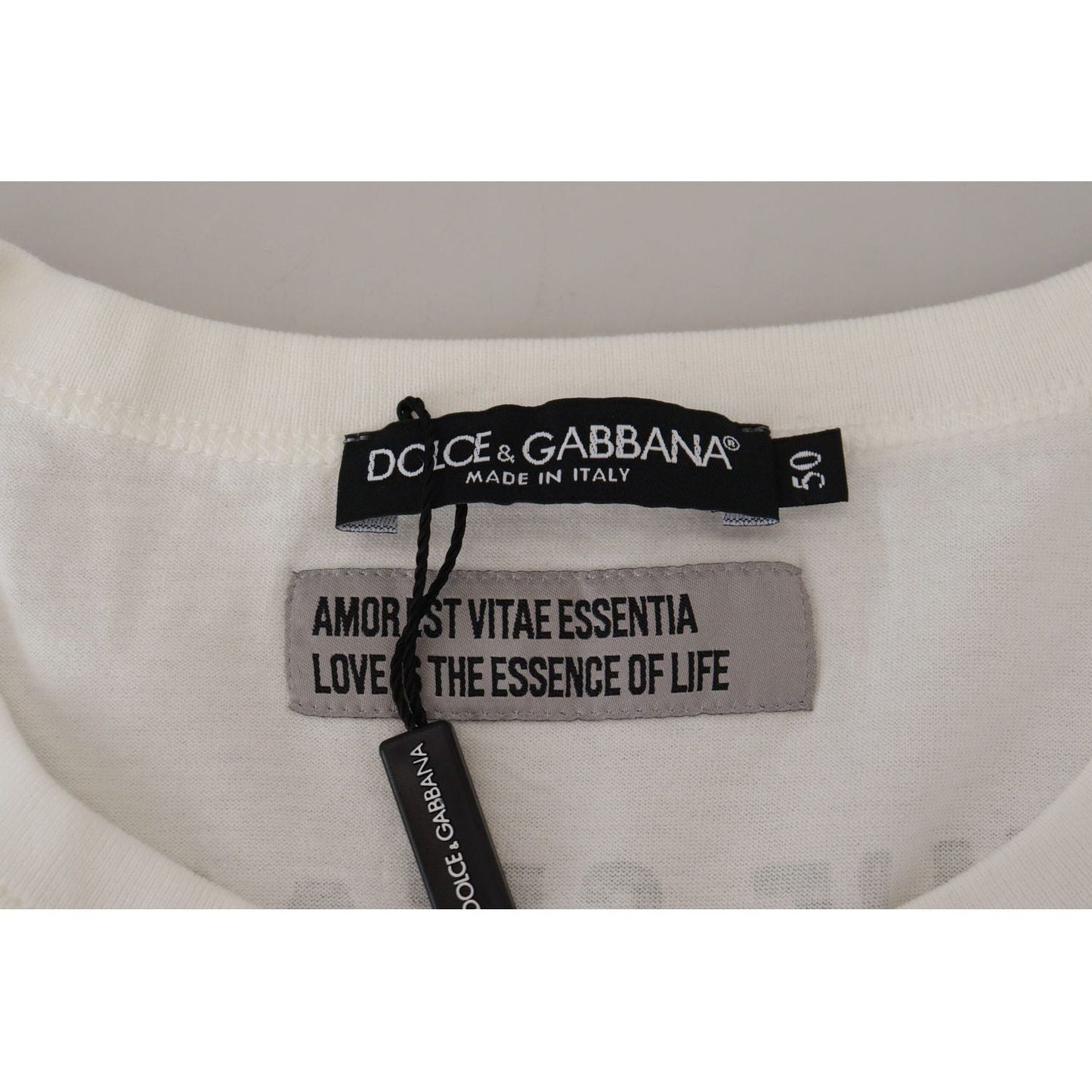 Dolce & Gabbana Elegant Crew Neck Cotton Tee white-printed-short-sleeves-mens-t-shirt IMG_1950-scaled-151cdd70-8dc.jpg