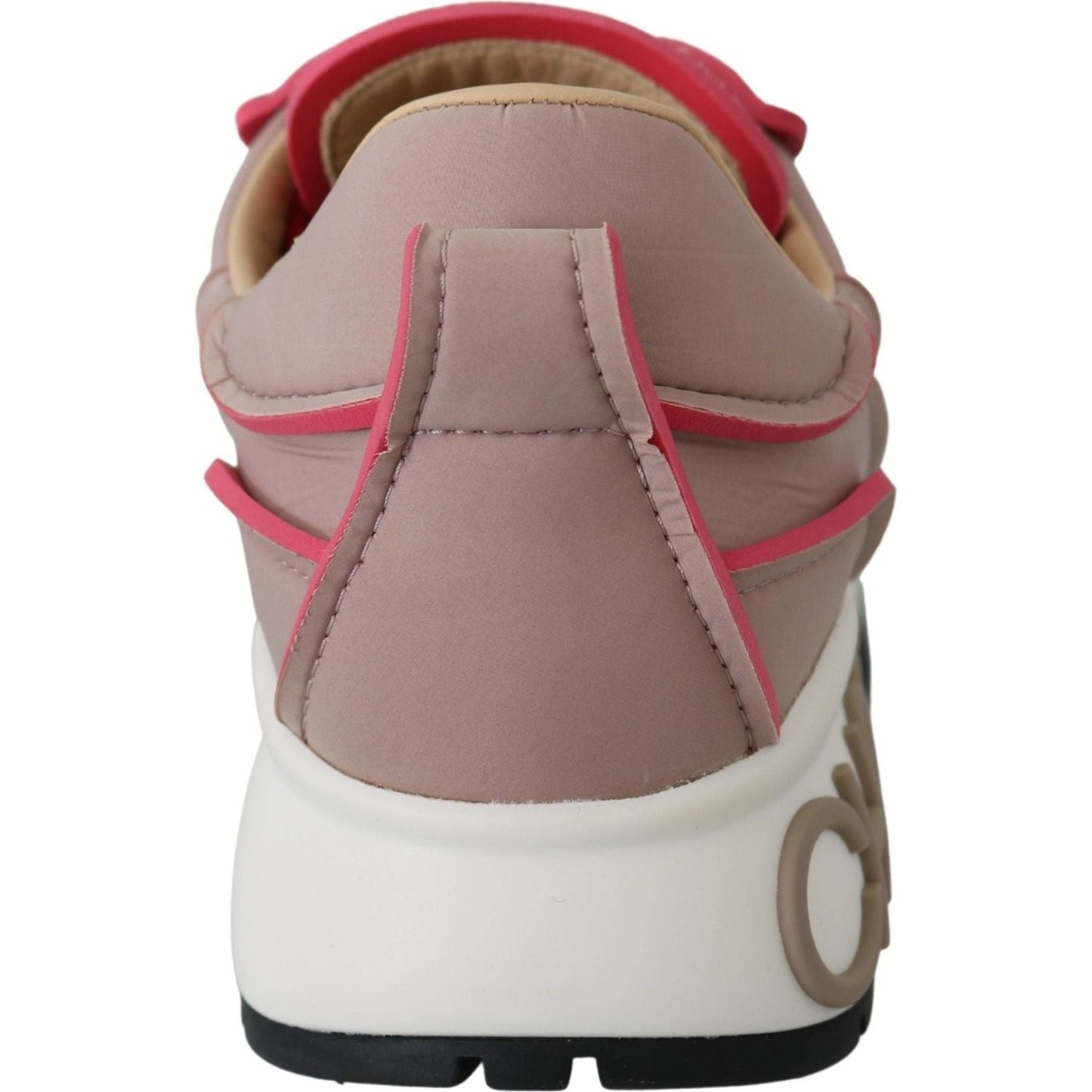 Jimmy Choo Ballet Pink Chic Padded Sneakers ballet-pink-and-red-raine-sneakers