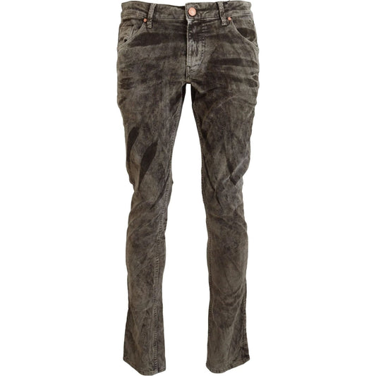 AchtElegant Grey Corduroy Pants with Modern TwistMcRichard Designer Brands£119.00