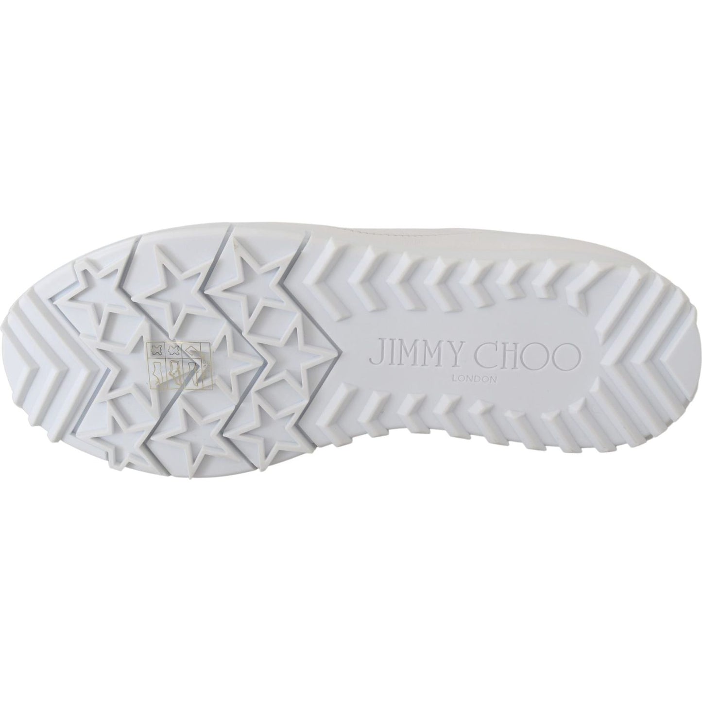 Jimmy ChooElegant White Leather SneakersMcRichard Designer Brands£419.00
