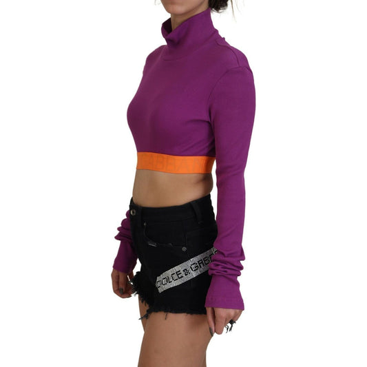 Dolce & GabbanaElegant Purple Turtle Neck Pullover SweaterMcRichard Designer Brands£279.00
